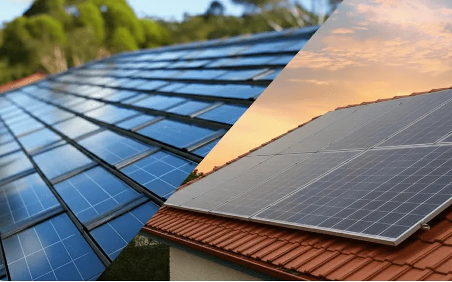 Comparatif 2026 : Tuiles solaires vs Panneaux photovoltaïques - Rentabilité et Esthétique